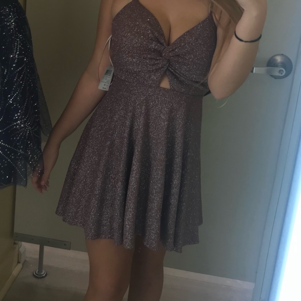 Sparkly Purple Dress